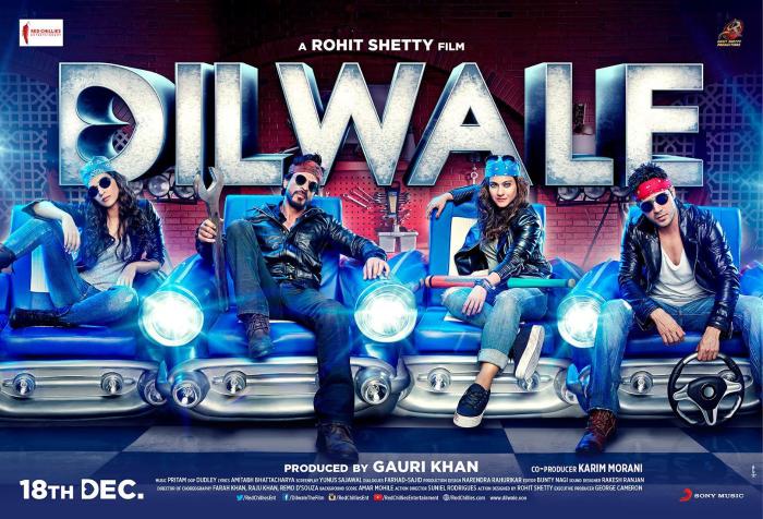  فیلم سینمایی Dilwale با حضور شاهرخ خان، Kajol، وارون دهاوان و Kriti Sanon