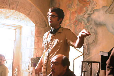 Jared Hess در صحنه فیلم سینمایی ناچو لیبره