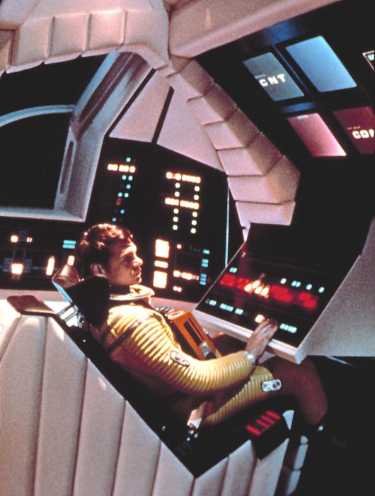 Gary Lockwood در صحنه فیلم سینمایی 2001 یک ادیسه فضایی
