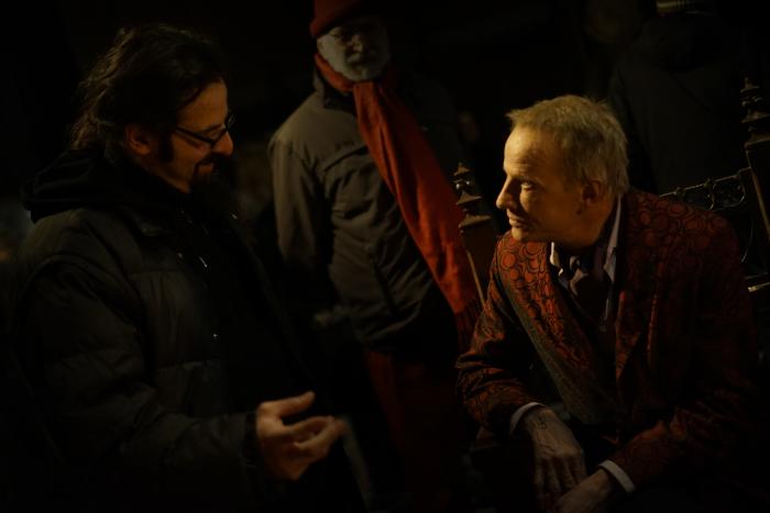 Christopher Lambert در صحنه فیلم سینمایی The Broken Key به همراه Louis Nero