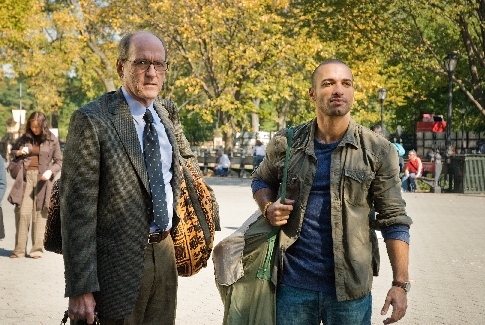 Haaz Sleiman در صحنه فیلم سینمایی بازدیدکننده به همراه Richard Jenkins