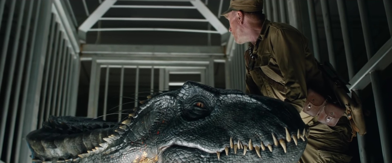 تد لواین در صحنه فیلم سینمایی Jurassic World: Fallen Kingdom