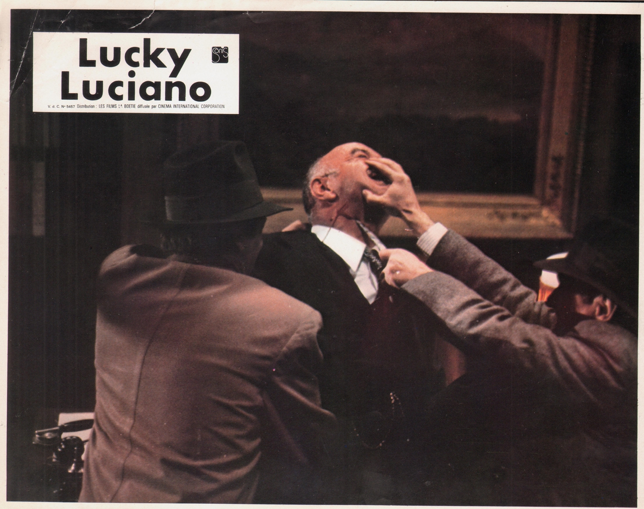  فیلم سینمایی Lucky Luciano به کارگردانی Francesco Rosi