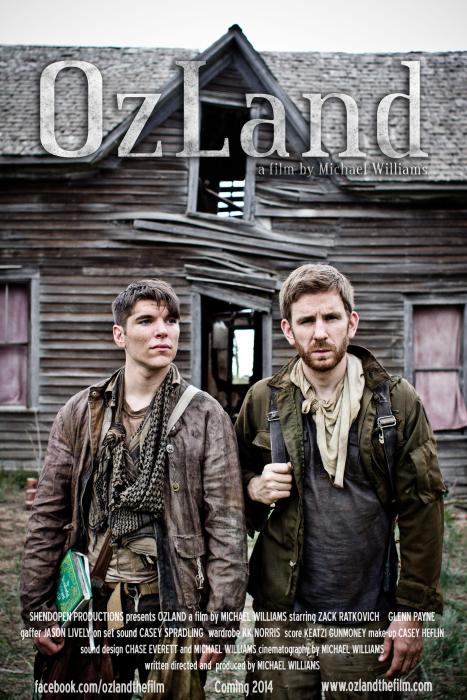 Zack Ratkovich در صحنه فیلم سینمایی OzLand به همراه Glenn Payne