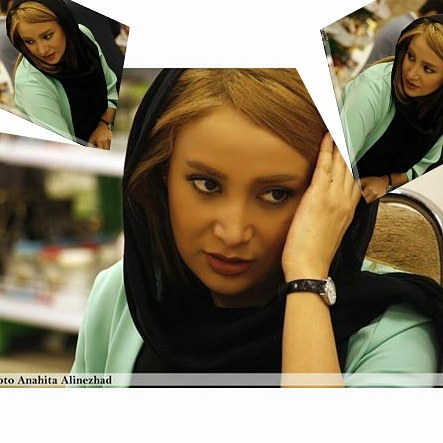 تصویری شخصی از بهاره افشاری، بازیگر و تهیه کننده سینما و تلویزیون