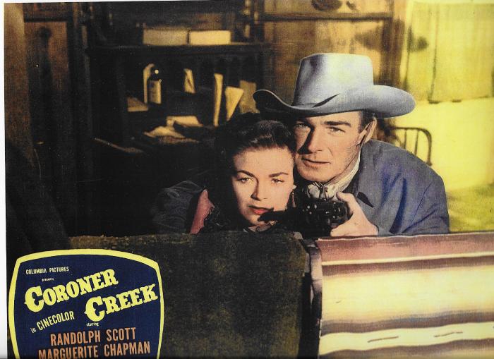  فیلم سینمایی Coroner Creek با حضور Marguerite Chapman و Randolph Scott