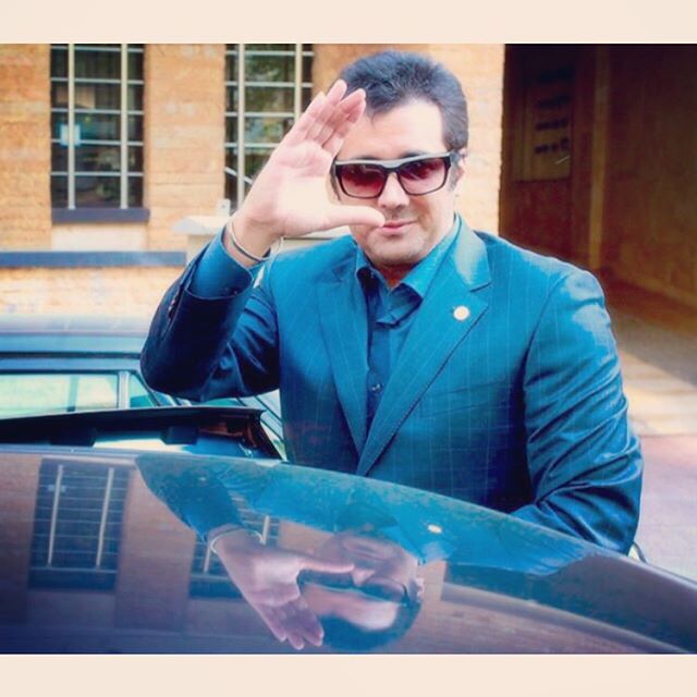 تصویری شخصی از سیدحسام نواب‌صفوی، بازیگر سینما و تلویزیون