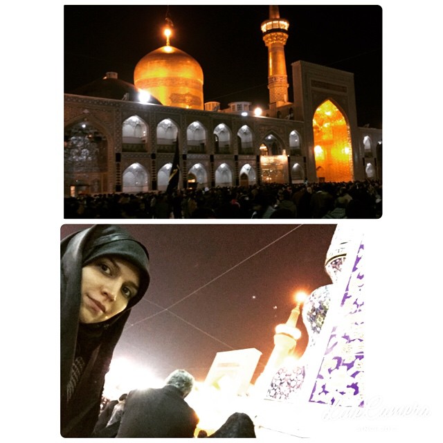 تصویری شخصی از مژده لواسانی، مجری سینما و تلویزیون