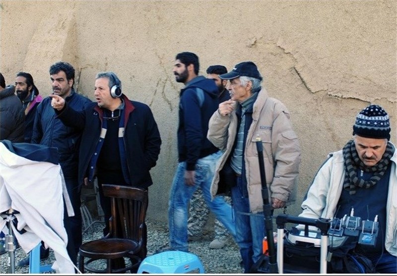 پشت صحنه فیلم سینمایی یتیم‌خانه ایران با حضور ابوالقاسم طالبی