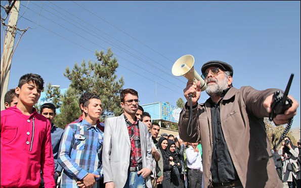 پشت صحنه سریال تلویزیونی معراجی‌ها به کارگردانی مسعود ده‌نمکی