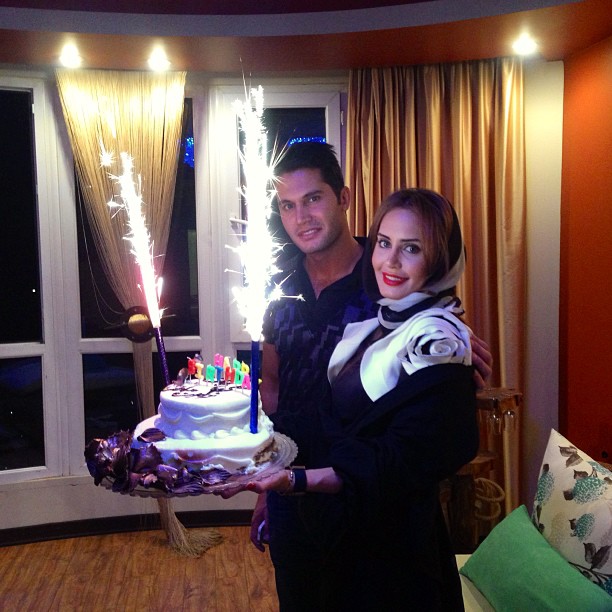 تصویری شخصی از الناز شاکردوست، بازیگر و طراح لباس سینما و تلویزیون