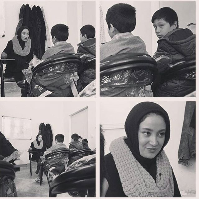 تصویری شخصی از بهاره افشاری، بازیگر و تهیه کننده سینما و تلویزیون