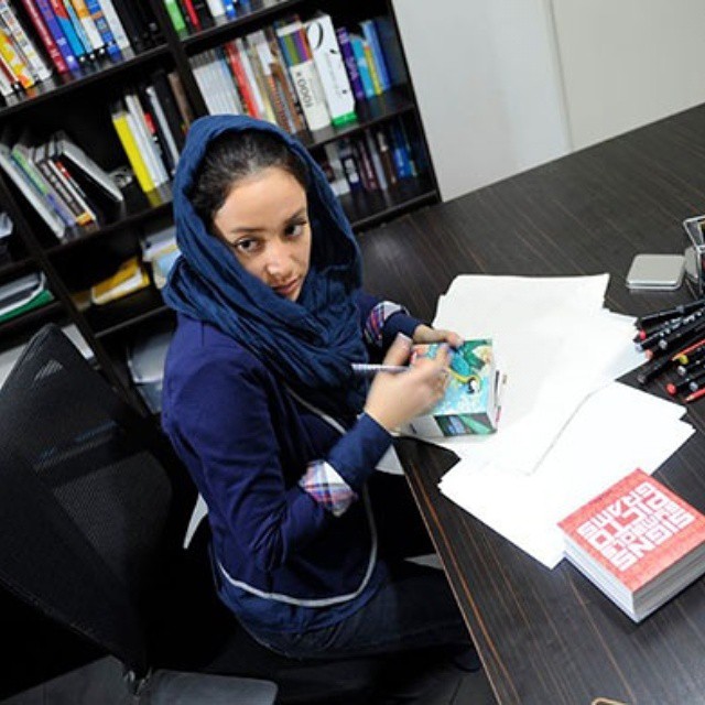 تصویری شخصی از بهاره افشاری، بازیگر و تهیه کننده سینما و تلویزیون