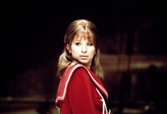 Barbra Streisand در صحنه فیلم سینمایی Funny Girl