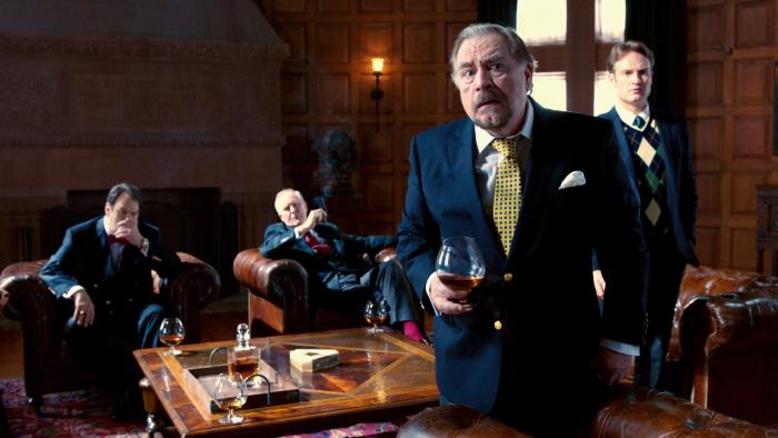 دن اکروید در صحنه فیلم سینمایی کمپین یا مبارزۀ انتخاباتی