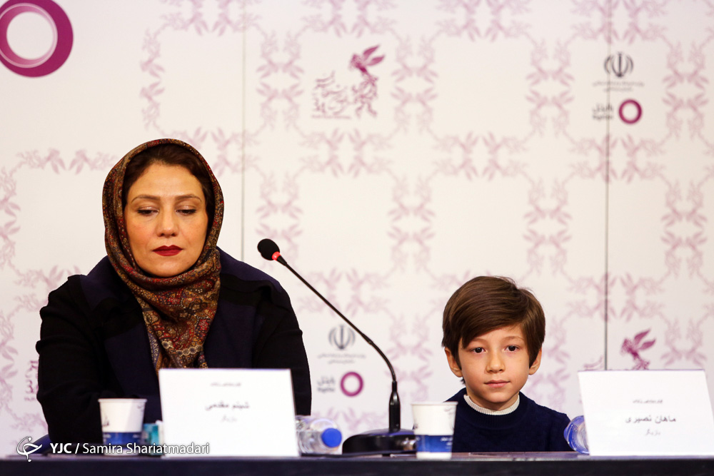 ماهان نصیری در جشنواره فیلم سینمایی نفس به همراه شبنم مقدمی