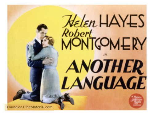  فیلم سینمایی Another Language با حضور Robert Montgomery و Helen Hayes