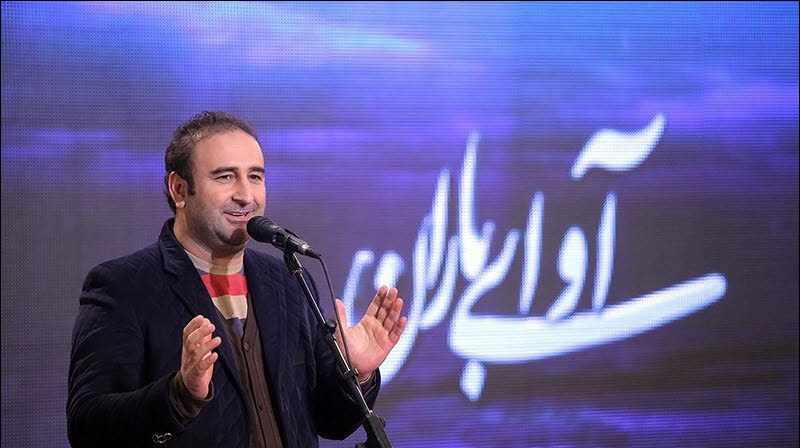 مهران احمدی در نشست خبری سریال تلویزیونی آوای باران
