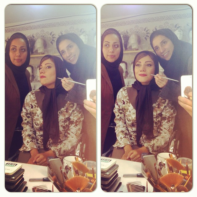 تصویری شخصی از شبنم مقدمی، بازیگر و کارشناس سینما و تلویزیون