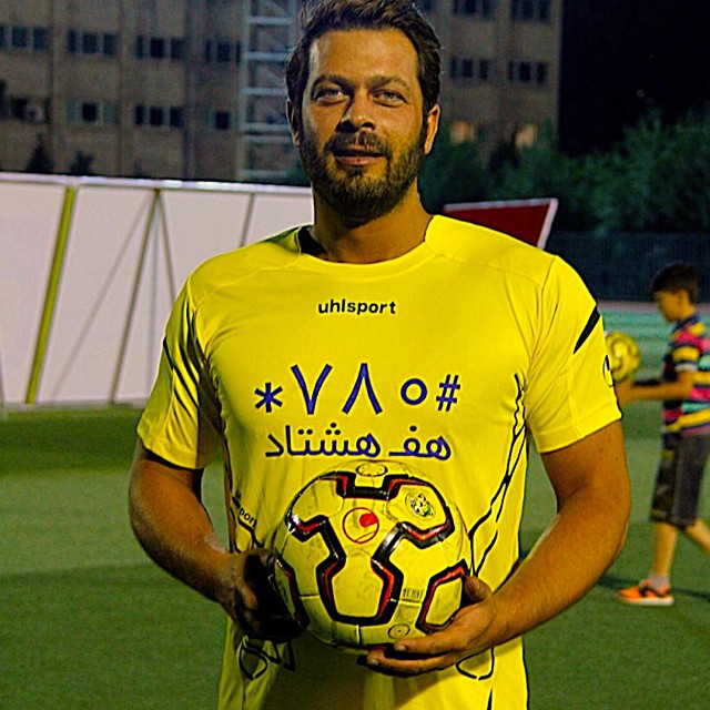 تصویری شخصی از پژمان بازغی، بازیگر و مجری سینما و تلویزیون