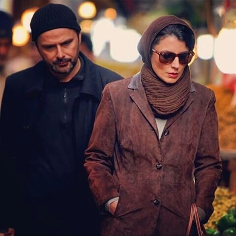 لیلا حاتمی در صحنه فیلم سینمایی رگ خواب به همراه علی مصفا