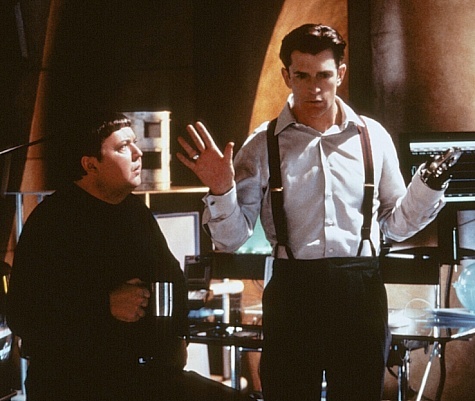 Mike Hagerty در صحنه فیلم سینمایی کاراگاه گجت به همراه روپرت اورت