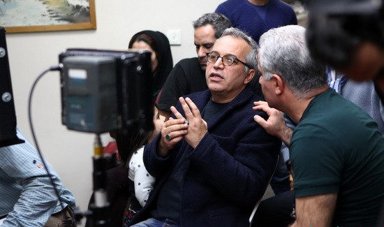 محمدحسین لطیفی در پشت صحنه سریال تلویزیونی دودکش