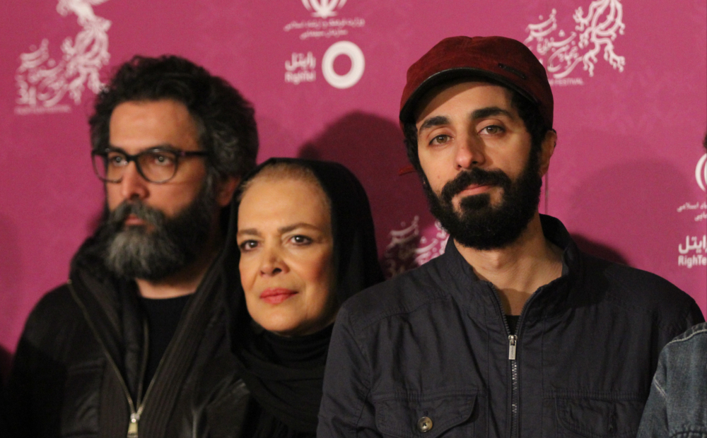 بیتا فرهی در جشنواره فیلم سینمایی برادرم خسرو به همراه سعید ملکان