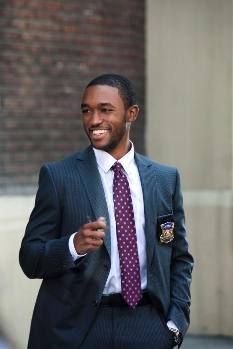 Lee Thompson Young در صحنه سریال تلویزیونی Rizzoli & Isles