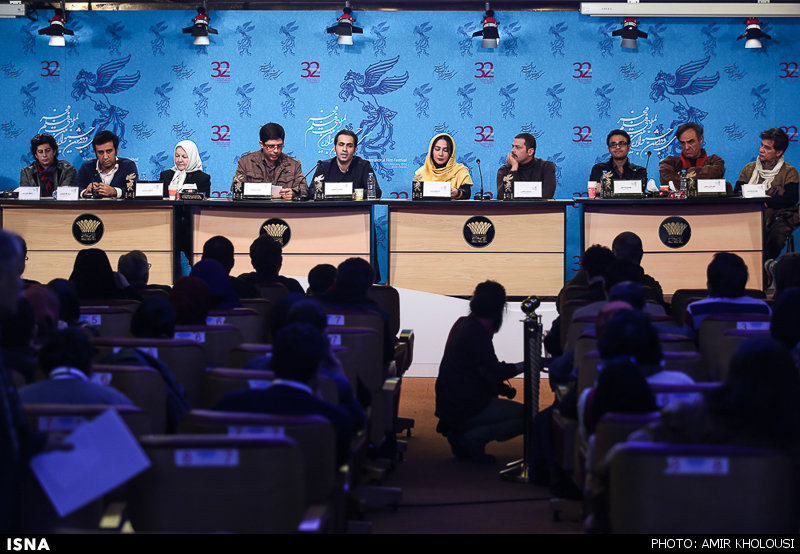 نشست خبری فیلم سینمایی انارهای نارس به کارگردانی مجیدرضا مصطفوی