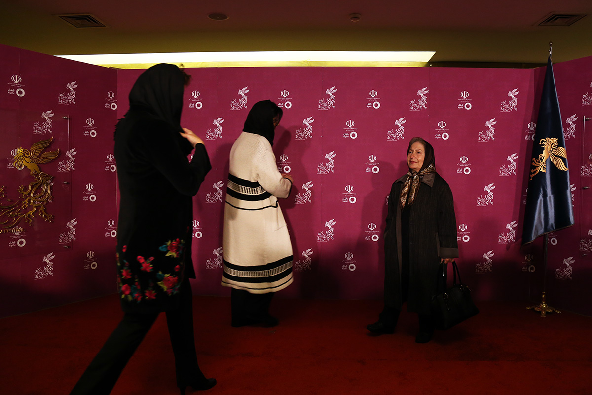 عکس جشنواره‌ ای فیلم سینمایی ابد و یک روز با حضور شیرین یزدان‌بخش