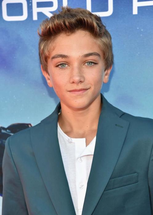 Gavin Casalegno در صحنه فیلم سینمایی محافظین کهکشان