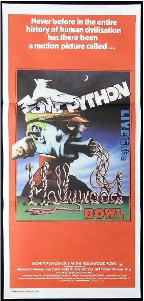  فیلم سینمایی Monty Python Live at the Hollywood Bowl به کارگردانی Terry Hughes و Ian MacNaughton