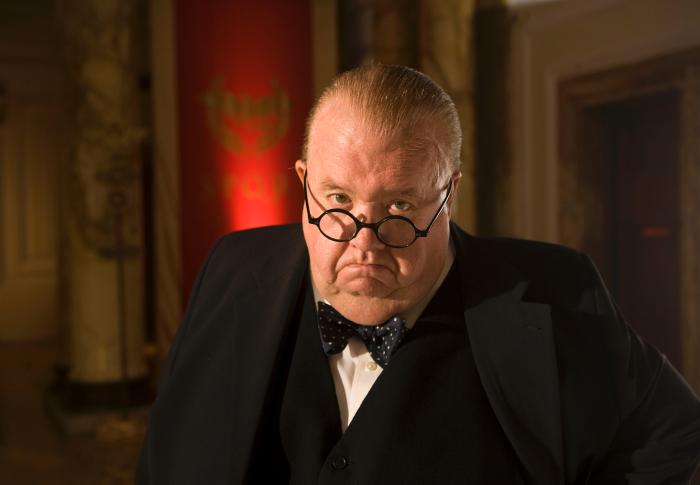 Ian McNeice در صحنه سریال تلویزیونی Doctor Who