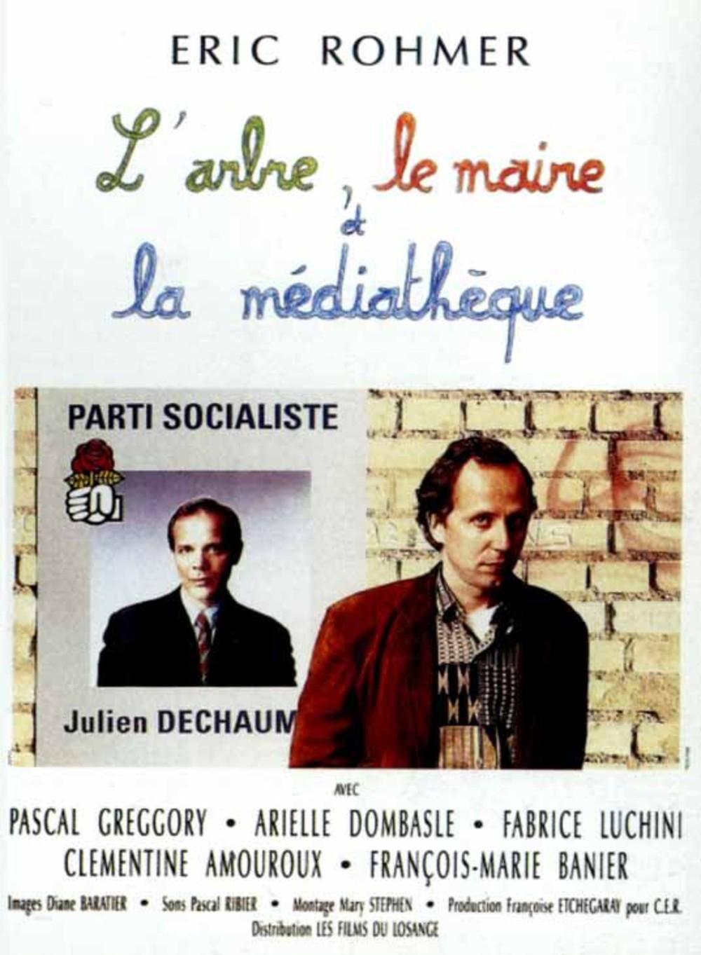  فیلم سینمایی The Tree, the Mayor and the Mediatheque به کارگردانی Eric Rohmer