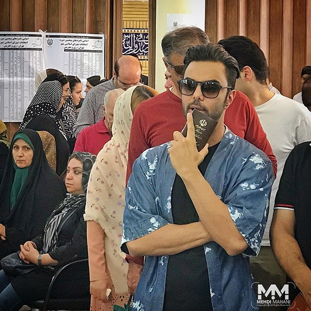 تصویری شخصی از مهدی ماهانی، بازیگر سینما و تلویزیون