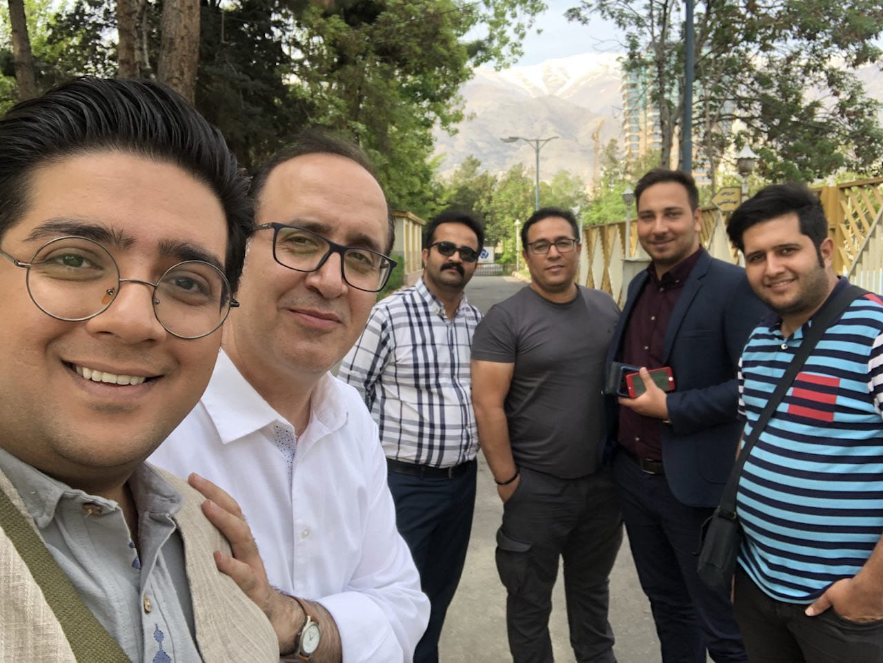 تصویری شخصی از مرتضی افضلی، مدیر تولید و کارگردان سینما و تلویزیون