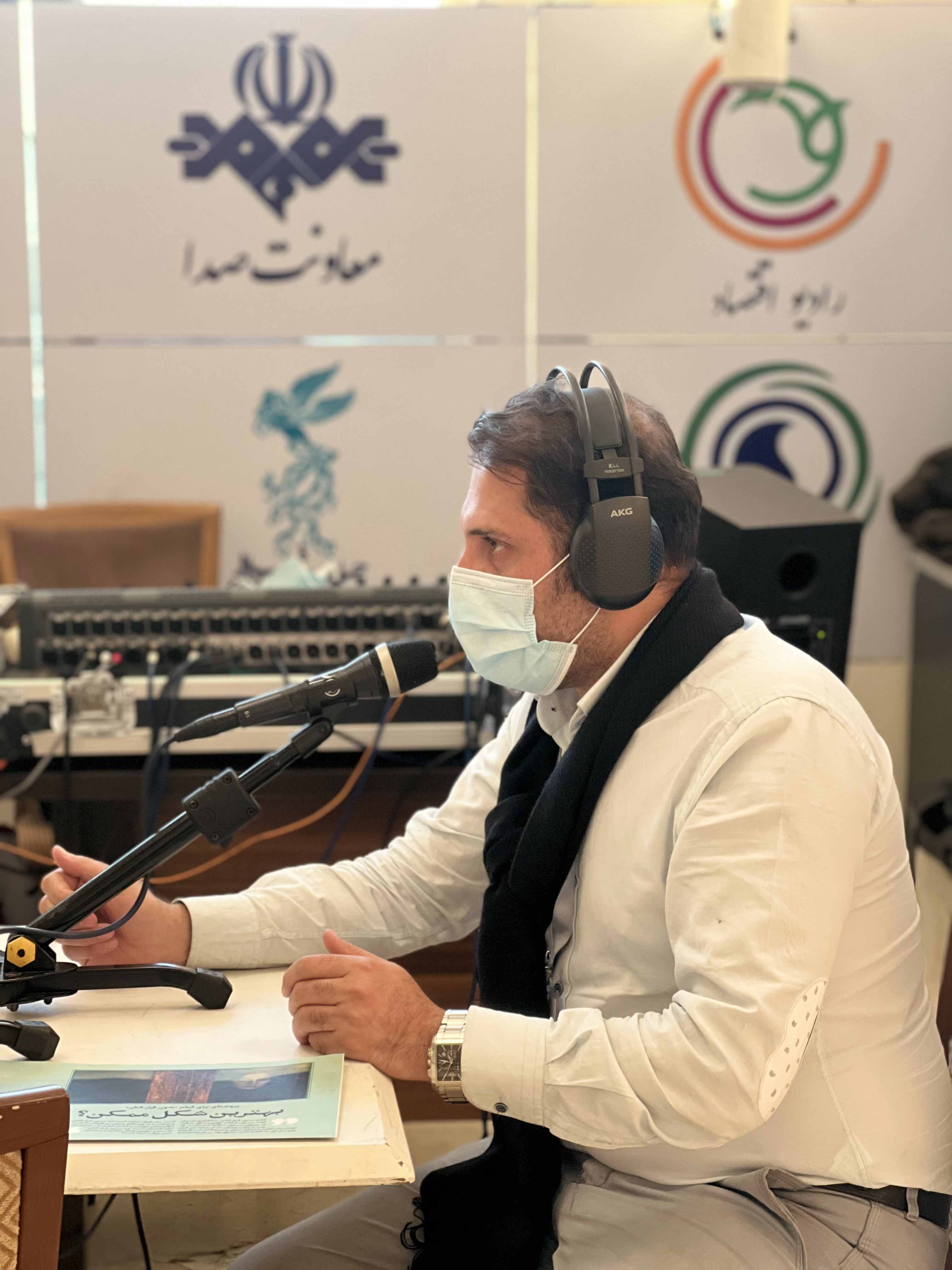 تصویری شخصی از علیرضا شاه حسینی، نویسنده و کارگردان سینما و تلویزیون