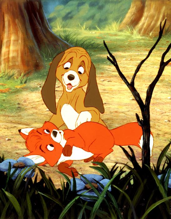  فیلم سینمایی روباه و سگ شکاری به کارگردانی Ted Berman و Richard Rich