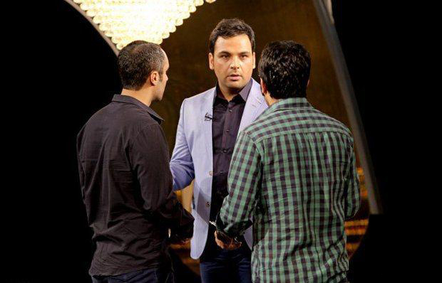 پشت صحنه برنامه تلویزیونی ماه عسل به کارگردانی محمد پیوندی و مهرداد طاهری