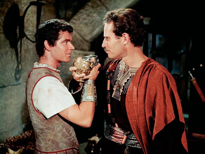  فیلم سینمایی بن هور با حضور Charlton Heston و Stephen Boyd