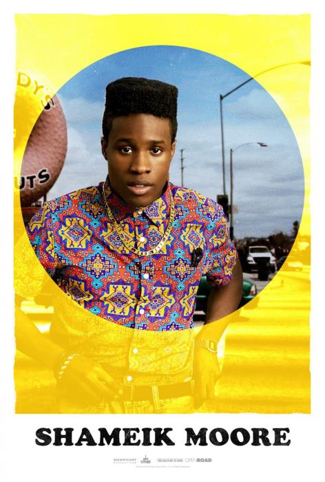 Shameik Moore در صحنه فیلم سینمایی مواد