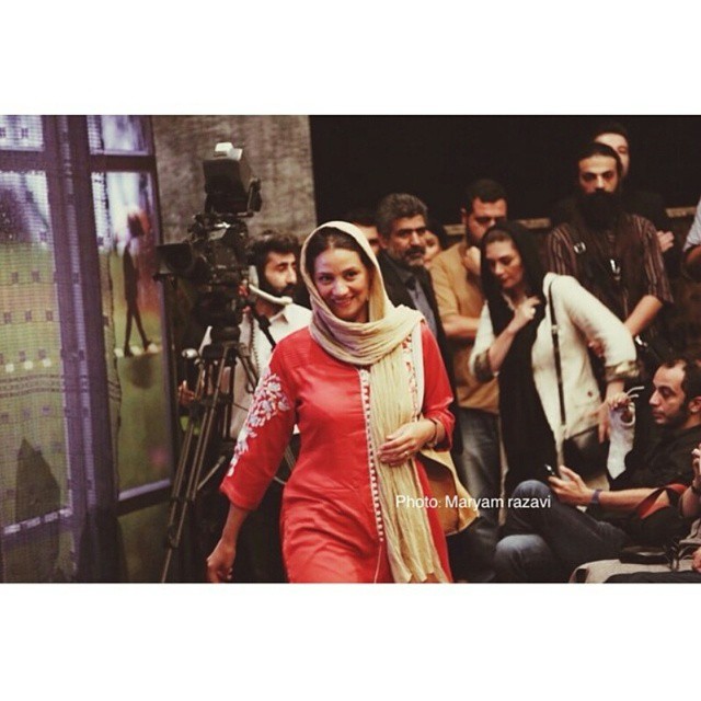 تصویری شخصی از شبنم مقدمی، بازیگر و کارشناس سینما و تلویزیون