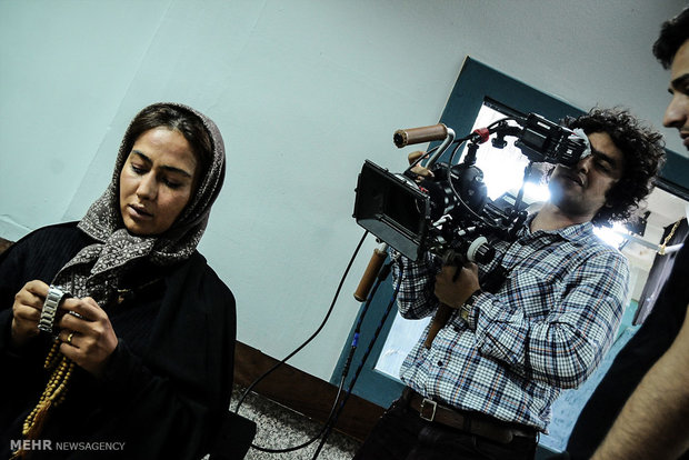 پشت صحنه فیلم سینمایی انارهای نارس به کارگردانی مجیدرضا مصطفوی