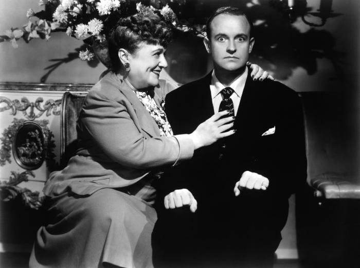 Grady Sutton در صحنه فیلم سینمایی My Dear Secretary به همراه Florence Bates