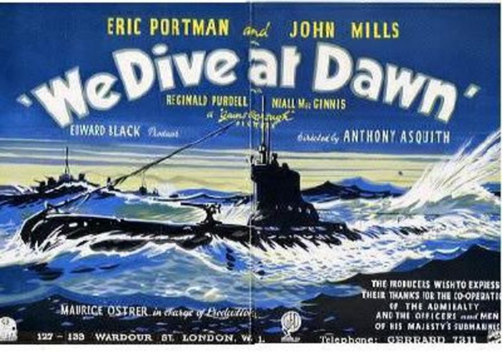  فیلم سینمایی We Dive at Dawn به کارگردانی Anthony Asquith