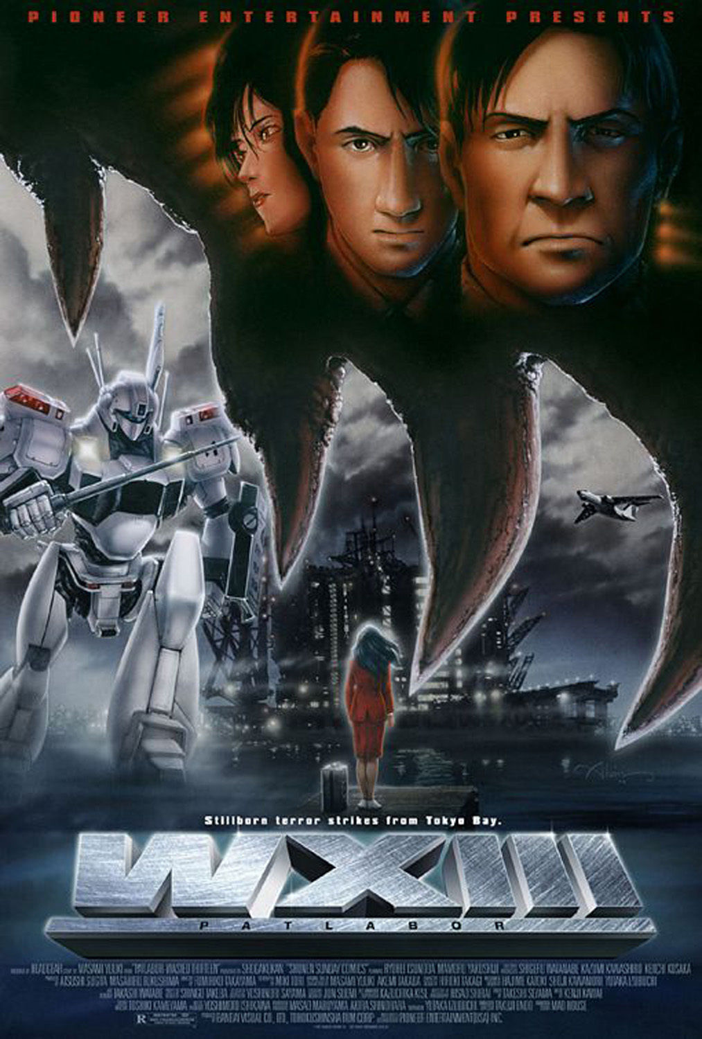  فیلم سینمایی WXIII: Patlabor the Movie 3 به کارگردانی Fumihiko Takayama و Takuji Endo