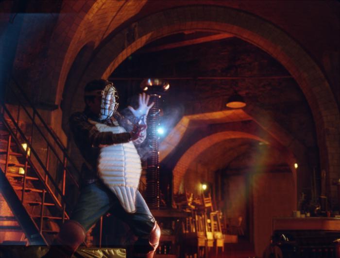 Jay Baruchel در صحنه فیلم سینمایی شاگرد جادوگر