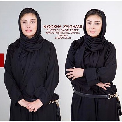 تصویری شخصی از نیوشا ضیغمی، بازیگر سینما و تلویزیون