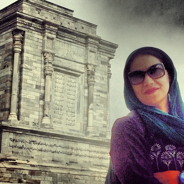 تصویری شخصی از شبنم مقدمی، بازیگر و کارشناس سینما و تلویزیون